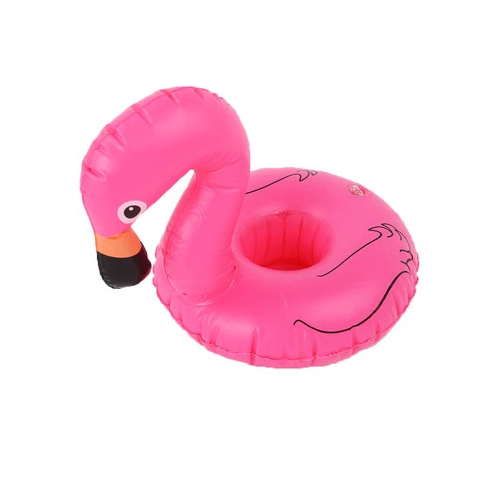 Flamingo Floating Drink Holder - Fushia Flamingo Shaped Floating Drink Holder. •The price include 1 piece