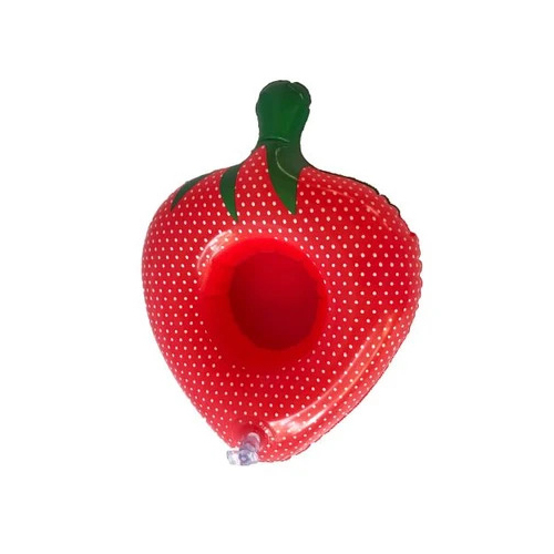 Vally - Strawberry Floating Drink Holder - Strawberry Shaped Floating Drink Holder