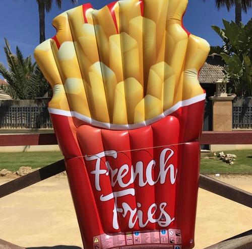 French Fries Float - Size : 1.75m X 1.32m