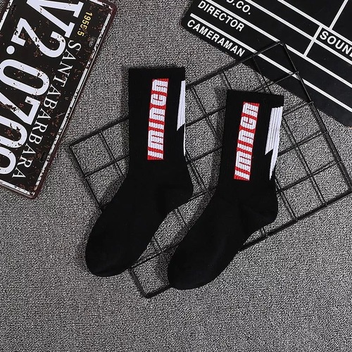 Black IMIGN Socks - • Free size • Unisex