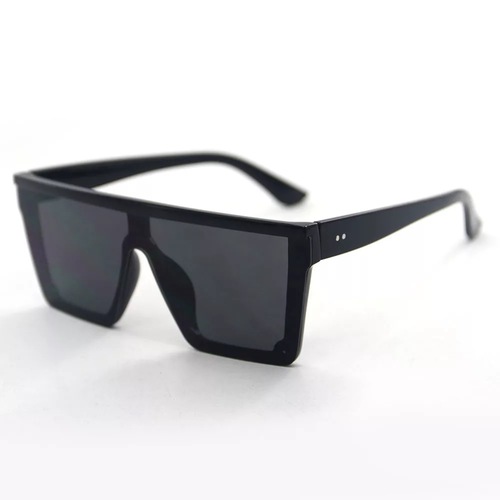 Black Square Sunglasses - Trendy square sunglasses  • Unisex black square sunglasses