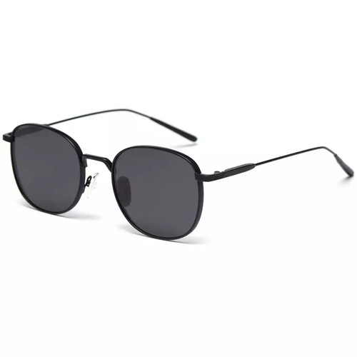 Black Rounded Sunglasses - Round metal frame sunglasses  • Unisex