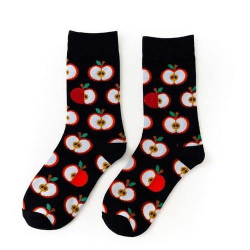 Apple Printed Socks - Apple Printed Socks
Unisex Casual Cotton Tube Socks. Fun, quirky socks are the perfect pizazz for any outfit. Material: Cotton / Polyamide / Spandex Free size.