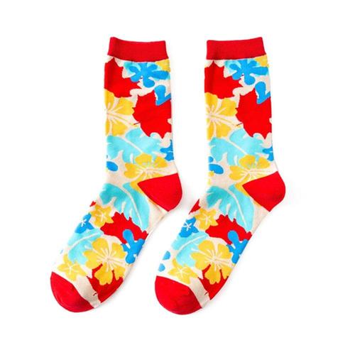 Autumn Leaves Socks - Autumn Leaves Socks Unisex Casual Cotton Tube Socks. Fun, quirky socks are the perfect pizazz for any outfit. Material: Cotton / Polyamide / Spandex Free size.