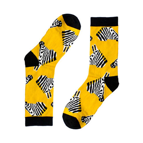 Zebra Socks - Zebra Socks Unisex Casual Cotton Tube Socks. Fun, quirky socks are the perfect pizazz for any outfit. Material: Cotton / Polyamide / Spandex Free size.