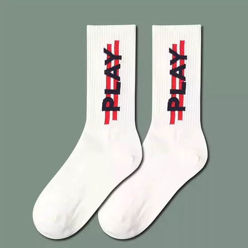 Play Socks - Play Socks Unisex Casual Cotton Tube Socks. Fun, quirky socks are the perfect pizazz for any outfit. Material: Cotton / Polyamide / Spandex Free size.