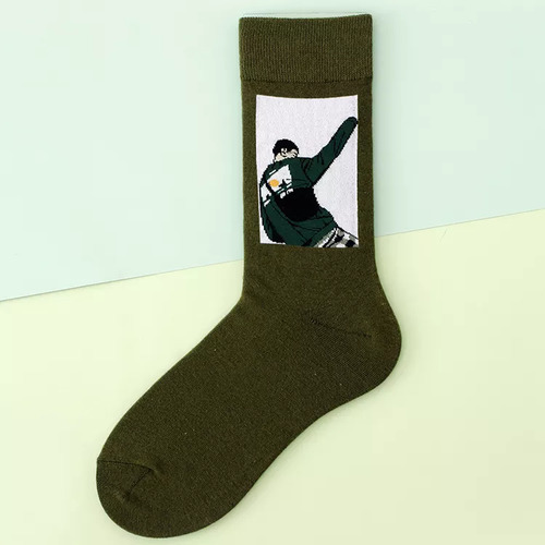 Army Green Socks - Army Green Socks Unisex Casual Cotton Tube Socks. Fun, quirky socks are the perfect pizazz for any outfit. Material: Cotton / Polyamide / Spandex Free size.