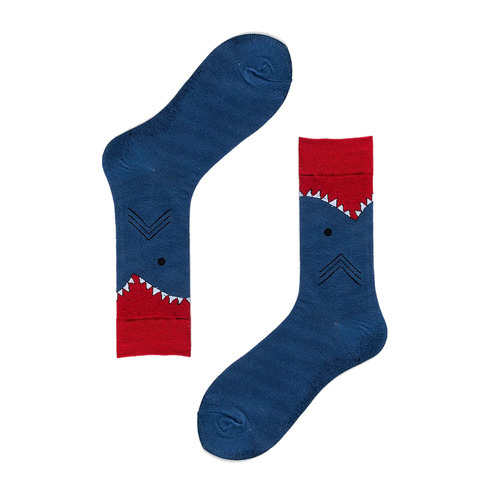 Shark Socks - Shark SocksUnisex Casual Cotton Tube Socks. Fun, quirky socks are the perfect pizazz for any outfit. Material: Cotton / Polyamide / Spandex Free size. High: CREW