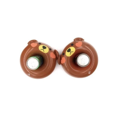 Brown Bear Floating Drink Holder
