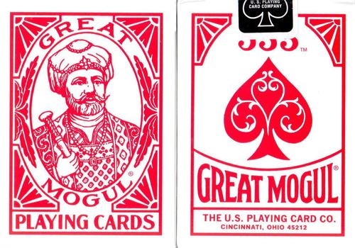 Abu tabr red playing cards