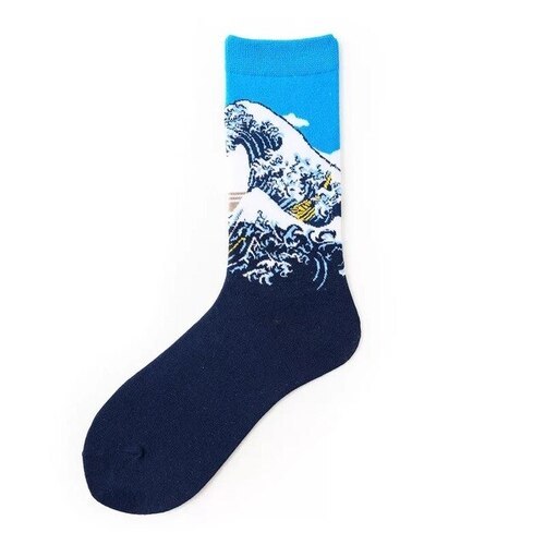 Sea Waves Socks