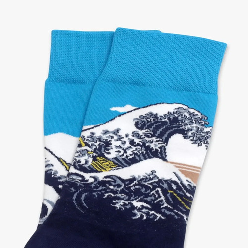 Sea Waves Socks