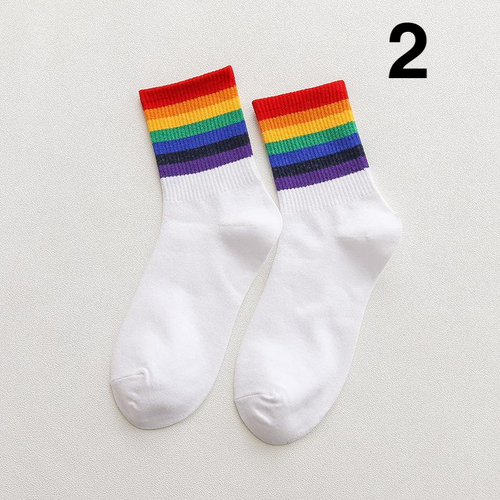 Colorful Rainbow Socks