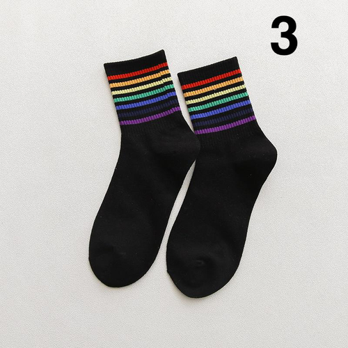 Colorful Rainbow Socks