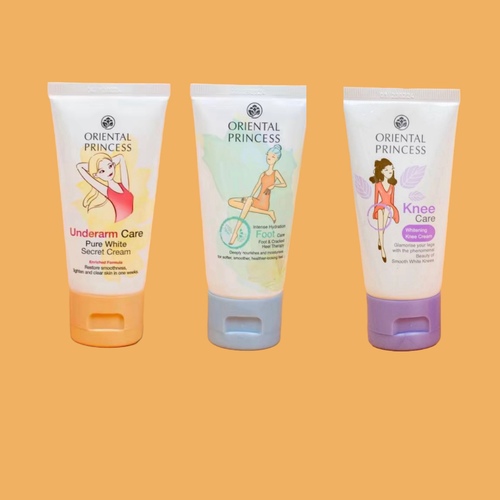 YQB Store  - 3 in 1 - Knee Care, whitening cream cream Giamorise your legs with the phenomenal beauty of smooth white knees.

Underarm Care, Pure white secret cream.
Intense Hydration Foot Care , Foot & crached Heel therapy