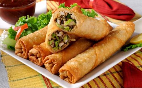 Spring Rolls with Meat - اسبرنج رولز باللحم