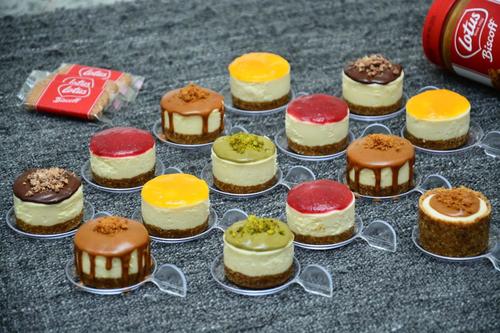 Mini Cheesecake Mixed - ميني تشيز كيك مشكل 20 حبة