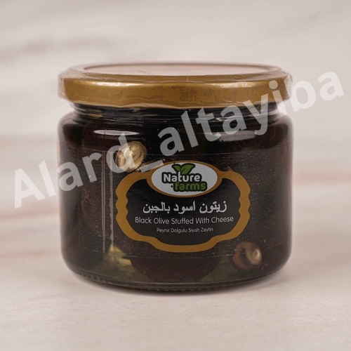 Al Ard Altayiba - Black olives stuffed with Turkish cheese