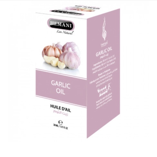 Natural garlic oil - 30 ml