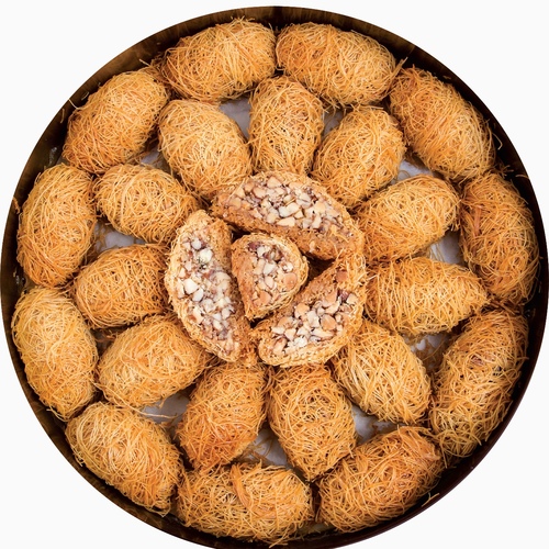 Al Ard Altayiba - Greek Qatayef with Almonds - 0.750 Gram