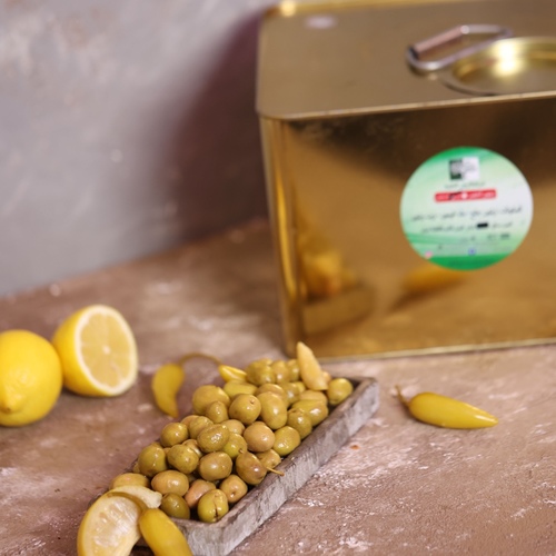 Palestinian Green Olives - 5 Kilo