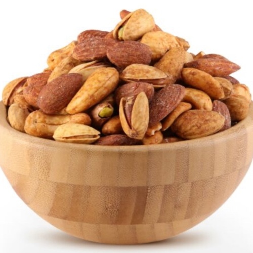 Smoked mixed nuts