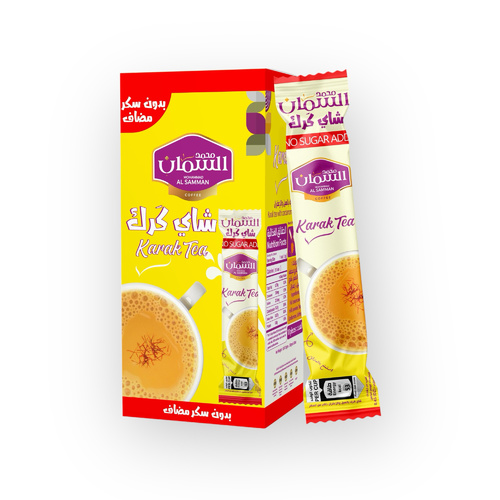 شاي كرك السمان بدون سكر 10x20gm