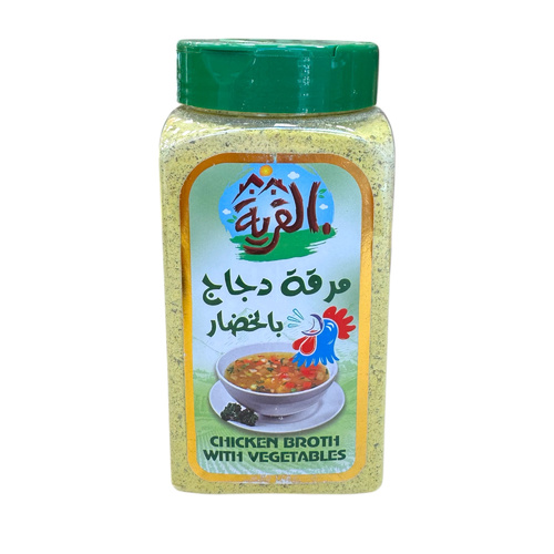 مرق دجاج بالخضار القرية 500 جم