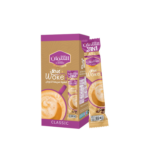 تمام يزن 👌، بعد إضافة “سريعة الذوبان”:بالعربي:قهوة 3in1 السمان – سريعة الذوبان (10 مغلفات)بالإنجليزي - Your ideal choice if you’re seeking the authentic taste of coffee, blended with a smooth and creamy touch, without sugar.
An experience suited for a healthy lifestyle, and a smart option for those who value fitness without compromising on flavor. Light on the body, rich in taste.