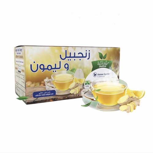 شاي زنجبيل وليمون شتلة خيط 25*12