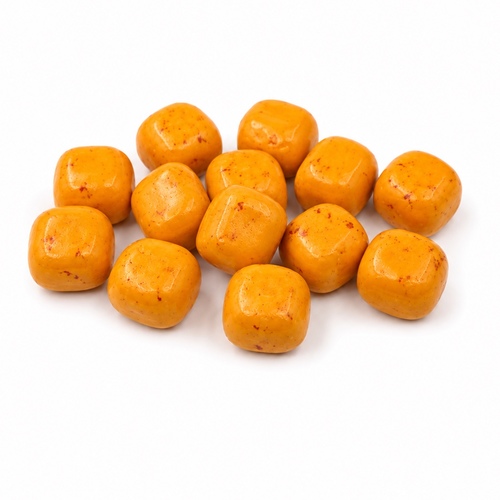 Turkish peach dragee chocolate