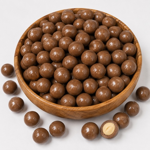 Hazelnut and chocolate dragées