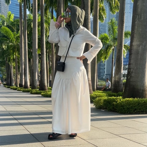 white set-marina bay - Two pieces plz write your hight in the note