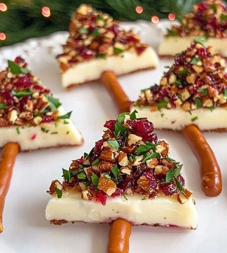 ٨ بريتزل جبنة بري بالجوز والتوت