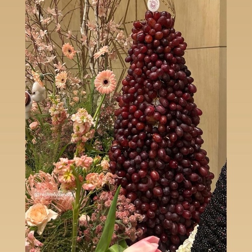 25x50  cm هرم العنب كبير