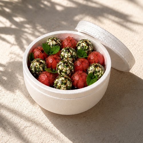 Bubbles  melon feta