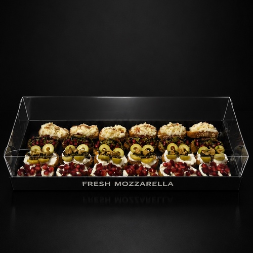 ASSORTED  CROSTINI 24 pcs