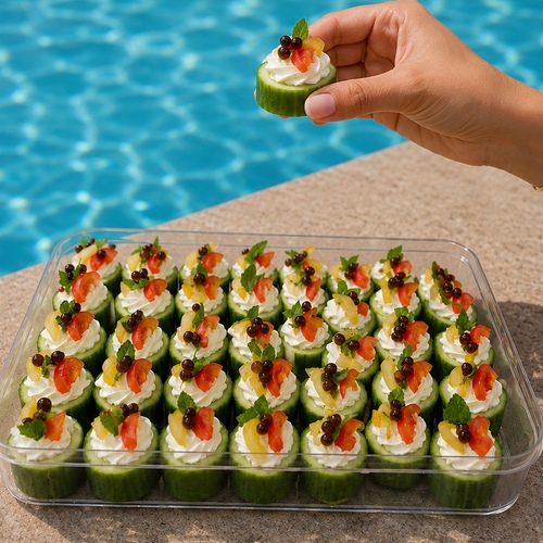 Greek salad bites 25 pcs