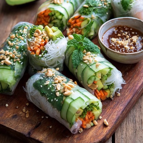 Vetnam summer  roll (6 roll )