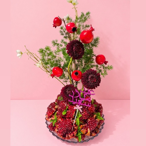 Large  POMEGRANATE bouquet