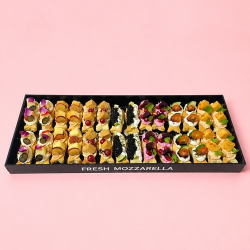 Crackers canapes 27 pcs