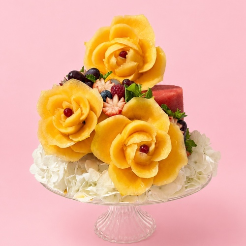 MELON CAKE  1 Layer