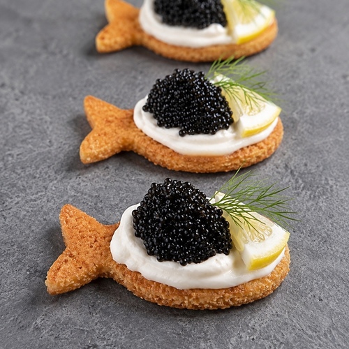 Caviar bites 30 pcs