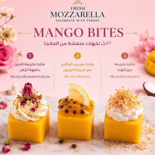 Mix Mango Bites   38 pcs