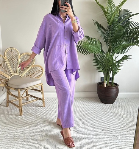 Purple Kitan Suit