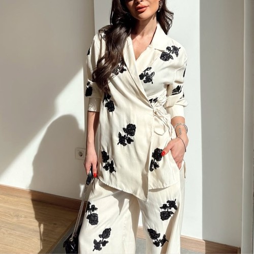 Beige Eid Suit