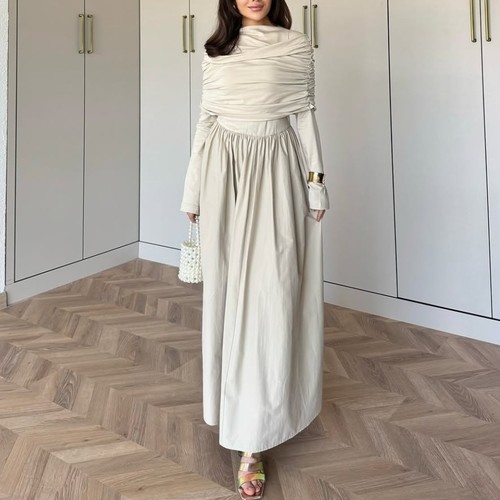 Emily Beige Dress