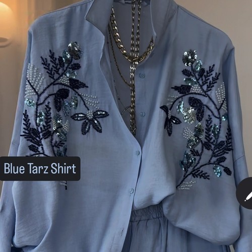 Blue Tarz Shirt