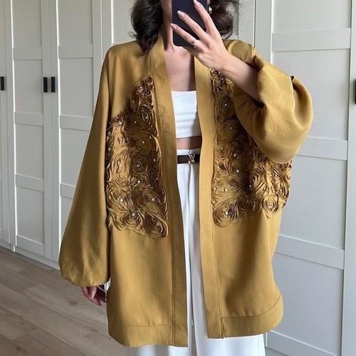 Golden Yaqout Kimono