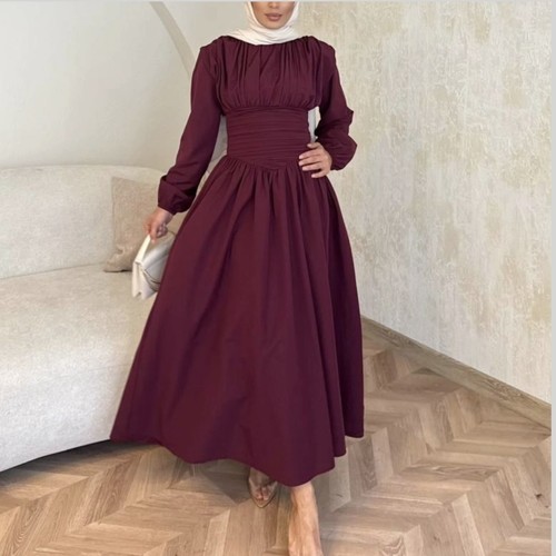 Burgundy Sara dress